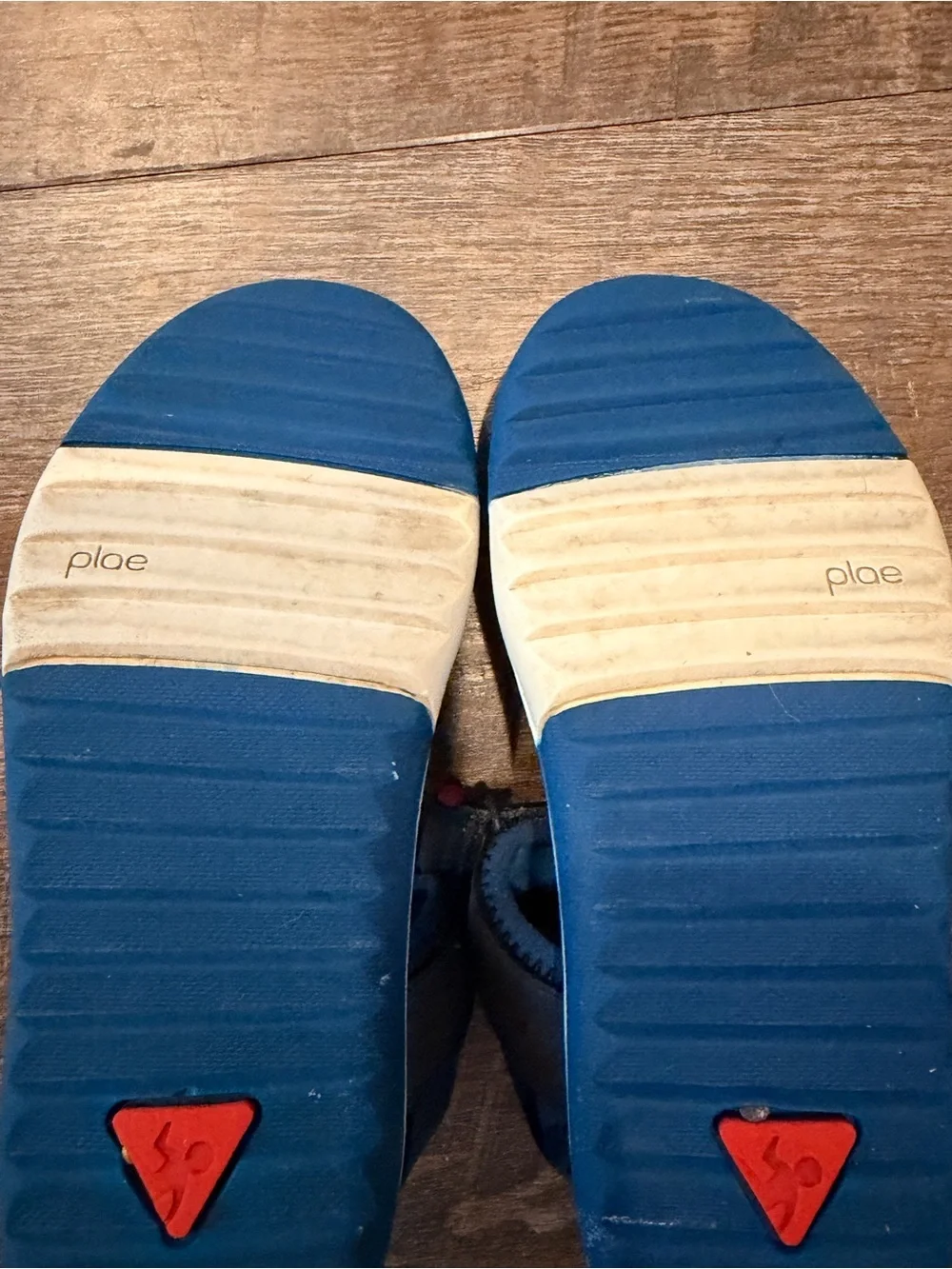 Plae Kids Adjustable Sport Sandals Blue Gray Hook & Loop Size 11